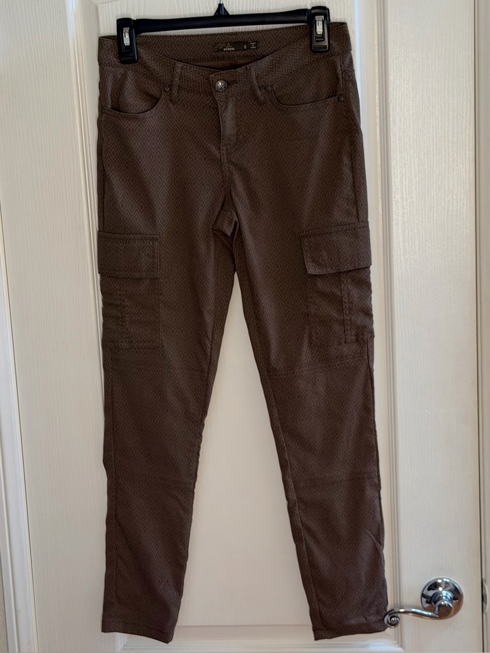 PrAna Women’s Brown Cargo Skinny Pants